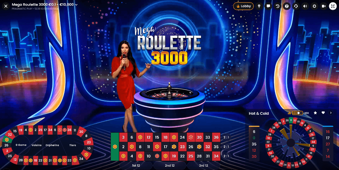 Mega Roulette 3000 (Pragmatic Play) Image 1